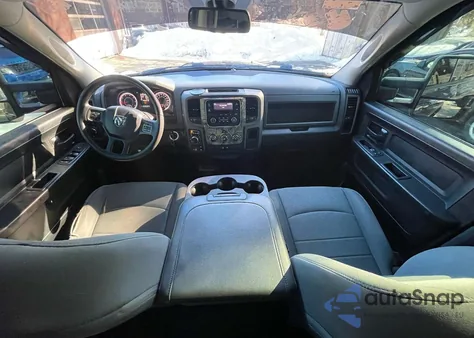 2018 Ram 1500 St Gray from USA, damaged, VIN 1C6RR7FG4JS200595